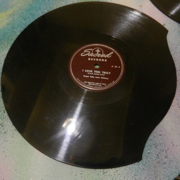 VTG victrola record Honeymoon Lane wedding music antique talking machine LP - Picture 7 of 9